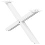 Patas de mesa de centro forma X 2uds acero blanco 70x(30-31) cm by , Table legs - Ref: Foro24-4012885, Price: 56,14 €, Discou...