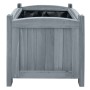 Gartenbeete 2 Stück aus massivem Tannenholz 30x30x30 cm von vidaXL, Töpfe und Pflanzgefäße - Ref: Foro24-310041, Preis: 51,12...