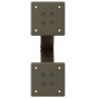 Patas de mesa centro forma X 2uds acero natural 28x(42-43) cm by , Table legs - Ref: Foro24-4012891, Price: 54,66 €, Discount: %