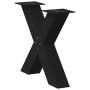 Patas de mesa de centro forma X 2uds acero negro 50x(42-43) cm by , Table legs - Ref: Foro24-4012956, Price: 84,70 €, Discoun...