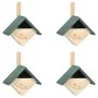 Vogelhaus 4 Stk. Fichtenholz 24x16x30 cm von vidaXL, Vogelhäuser - Ref: Foro24-47247, Preis: 49,74 €, Rabatt: %