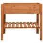 Jardinera de madera de abeto 88x43x80 cm de vidaXL, Soportes para macetas - Ref: Foro24-47237, Precio: 86,02 €, Descuento: %