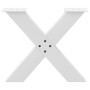 Patas de mesa de centro forma X 2uds acero blanco 60x(42-43) cm by , Table legs - Ref: Foro24-4012961, Price: 92,90 €, Discou...