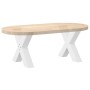 Patas de mesa de centro forma X 2uds acero blanco 60x(42-43) cm by , Table legs - Ref: Foro24-4012961, Price: 92,90 €, Discou...