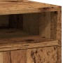 Armario ruedas madera contrachapada envejecida 33x38x60 cm von , Schließfächer und Lagerschränke - Ref: Foro24-856562, Preis:...