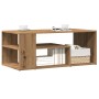 Mesa de centro madera contrachapada roble artisan 100x50x40 cm de , Mesas de centro - Ref: Foro24-856557, Precio: 67,76 €, De...