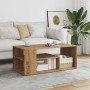 Mesa de centro madera contrachapada roble artisan 100x50x40 cm de , Mesas de centro - Ref: Foro24-856557, Precio: 67,76 €, De...