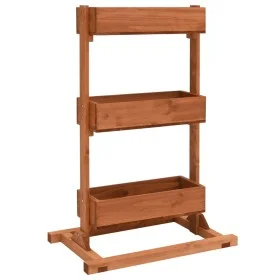 Fir wood planter 52x30x78 cm by vidaXL, Pot stands - Ref: Foro24-47249, Price: 46,68 €, Discount: %