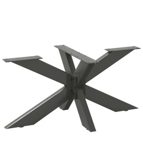 Pata de mesa centro forma de araña antracita 98x58x(42-43) cm de , Patas para mesas - Ref: Foro24-4013110, Precio: 120,52 €, ...