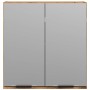 Armario con espejo baño madera roble artisan 64x20x66,5 cm von , Badezimmerwaschtische - Ref: Foro24-856941, Preis: 72,48 €, ...