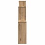Estante de pared madera ingeniería roble artisian 80x15x78,5 cm by , Shelves and shelves - Ref: Foro24-856611, Price: 30,73 €...