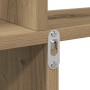 Estante de pared madera ingeniería roble artisian 80x15x78,5 cm by , Shelves and shelves - Ref: Foro24-856611, Price: 30,73 €...
