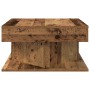 Mesa de centro madera de ingeniería envejecida 55x55x30 cm by , Coffee table - Ref: Foro24-856632, Price: 49,39 €, Discount: %