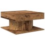 Mesa de centro madera de ingeniería envejecida 55x55x30 cm by , Coffee table - Ref: Foro24-856632, Price: 49,39 €, Discount: %
