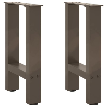 Patas para mesa de centro de acero natural 2 uds 28x(42-43) cm von , Tischbeine - Ref: Foro24-4013275, Preis: 55,31 €, Rabatt: %