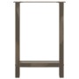 Patas para mesa de centro de acero natural 2 uds 60x(72-73) cm de , Patas para mesas - Ref: Foro24-4013307, Precio: 78,96 €, ...