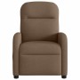 Sillón reclinable eléctrico de tela marrón by , Armchairs - Ref: Foro24-3302956, Price: 231,81 €, Discount: %