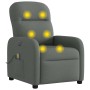 Sillón reclinable de masaje eléctrico tela gris oscuro von , Sessel - Ref: Foro24-3302963, Preis: 271,84 €, Rabatt: %