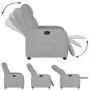 Sillón reclinable de tela gris nube von , Sessel - Ref: Foro24-4015531, Preis: 193,88 €, Rabatt: %