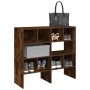Zapateros 2 uds apilables roble ahumado 89,5x30x40 cm by , Dresser Organizers and Bar Hangers - Ref: Foro24-858848, Price: 77...