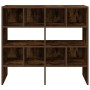 Zapateros 2 uds apilables roble ahumado 89,5x30x40 cm by , Dresser Organizers and Bar Hangers - Ref: Foro24-858848, Price: 77...
