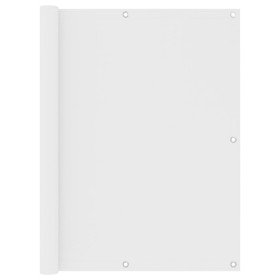 Toldo para balcón tela oxford blanco 120x400 cm Toldo para balcón tela oxford blanco 120x400 cm