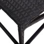 Schwarze Gartenbank aus synthetischem Rattan, 80 cm von vidaXL, Gartenbänke - Ref: Foro24-46207, Preis: 64,14 €, Rabatt: %