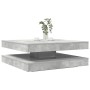 Mesa de centro giratoria 360 grados gris hormigón 90x90x34,5 cm by , Coffee table - Ref: Foro24-3321354, Price: 148,59 €, Dis...