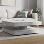 Mesa de centro giratoria 360 grados gris hormigón 90x90x34,5 cm by , Coffee table - Ref: Foro24-3321354, Price: 148,59 €, Dis...