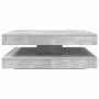Mesa de centro giratoria 360 grados gris hormigón 90x90x34,5 cm by , Coffee table - Ref: Foro24-3321354, Price: 148,59 €, Dis...