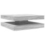 Mesa de centro giratoria 360 grados gris Sonoma 90x90x34,5 cm by , Coffee table - Ref: Foro24-3321356, Price: 137,25 €, Disco...
