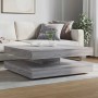 Mesa de centro giratoria 360 grados gris Sonoma 90x90x34,5 cm by , Coffee table - Ref: Foro24-3321356, Price: 137,25 €, Disco...