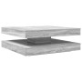 Mesa de centro giratoria 360 grados gris Sonoma 90x90x34,5 cm by , Coffee table - Ref: Foro24-3321356, Price: 137,25 €, Disco...