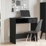 Escritorio de madera contrachapada negro 80x40x75 cm von , Schreibtische - Ref: Foro24-860473, Preis: 64,29 €, Rabatt: %