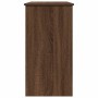 Escritorio de madera de ingeniería roble marrón 80x40x75 cm by , Desks - Ref: Foro24-860478, Price: 67,40 €, Discount: %