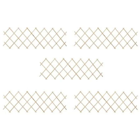 Spalierzäune 5 Einheiten aus Tannenholz 180x60 cm von vidaXL, Zaunpaneele - Ref: Foro24-47240, Preis: 31,53 €, Rabatt: %