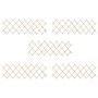 Spalierzäune 5 Einheiten aus Tannenholz 180x60 cm von vidaXL, Zaunpaneele - Ref: Foro24-47240, Preis: 33,67 €, Rabatt: %