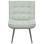 Sillón de relax terciopelo gris claro 64x74x84 cm von , Stühle - Ref: Foro24-4012317, Preis: 91,96 €, Rabatt: %