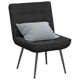 Sillón de relax terciopelo negro 64x74x84 cm von , Stühle - Ref: Foro24-4012322, Preis: 80,36 €, Rabatt: %