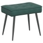 Sillón de relax con reposapiés terciopelo verde oscuro von , Stühle - Ref: Foro24-4012329, Preis: 96,27 €, Rabatt: %