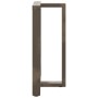 Patas de mesa bar forma T 2 uds acero natural 60x35x(90-91) cm by , Table legs - Ref: Foro24-4013083, Price: 152,63 €, Discou...