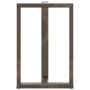 Patas de mesa bar forma T 2 uds acero natural 60x35x(90-91) cm by , Table legs - Ref: Foro24-4013083, Price: 152,63 €, Discou...