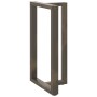Patas mesa bar forma T 2 uds acero natural 60x35x(100-101) cm von , Tischbeine - Ref: Foro24-4013095, Preis: 156,37 €, Rabatt: %