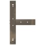Patas mesa bar forma T 2 uds acero natural 60x35x(100-101) cm von , Tischbeine - Ref: Foro24-4013095, Preis: 156,37 €, Rabatt: %
