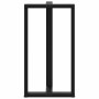Patas de mesa bar forma T 2 uds acero negro 60x35x(110-111) cm by , Table legs - Ref: Foro24-4013104, Price: 182,27 €, Discou...