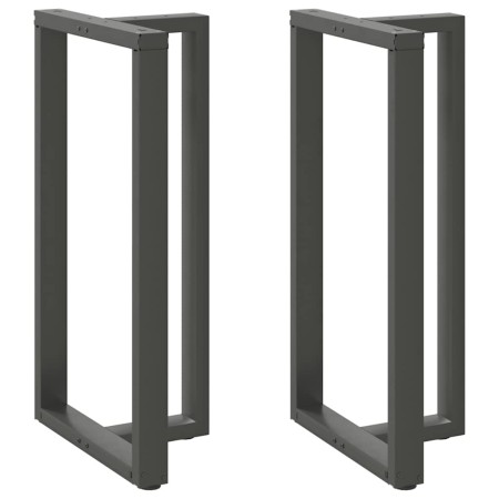 Patas mesa bar forma T 2 uds acero antracita 60x35x(110-111)cm von , Tischbeine - Ref: Foro24-4013106, Preis: 160,46 €, Rabat...