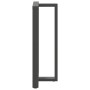 Patas mesa bar forma T 2 uds acero antracita 60x35x(110-111)cm von , Tischbeine - Ref: Foro24-4013106, Preis: 160,46 €, Rabat...