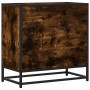 Mesita de noche roble ahumado 60x31x60 cm madera contrachapada de , Mesitas de noche - Ref: Foro24-848696, Precio: 64,44 €, D...