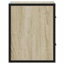 Mesita de noche de pared color roble ahumado 40x31x39,5 cm by , Nightstands - Ref: Foro24-848726, Price: 45,56 €, Discount: %