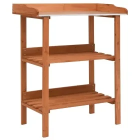 Pflanzenständer aus Tannenholz 76x37x89 cm von vidaXL, Topfständer - Ref: Foro24-47244, Preis: 80,45 €, Rabatt: %